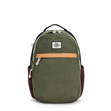 Kipling Xavi 15" Backpack Laptopväska Olivgröna | SE 1540KO